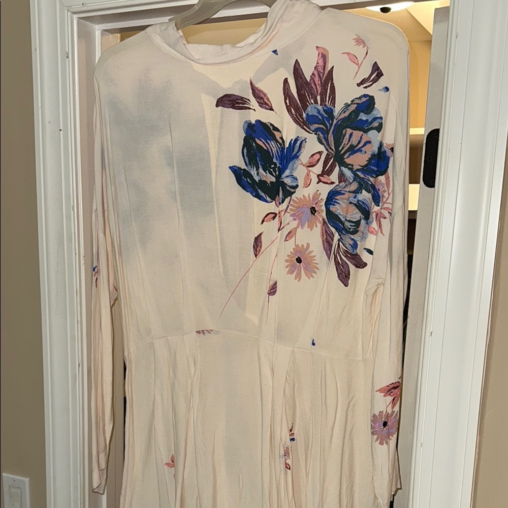 Floral Cream Dress